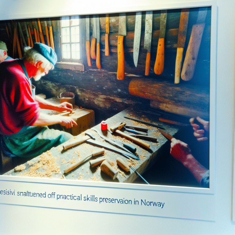 Lars Mytting: Protecting Practical Skills in Norway