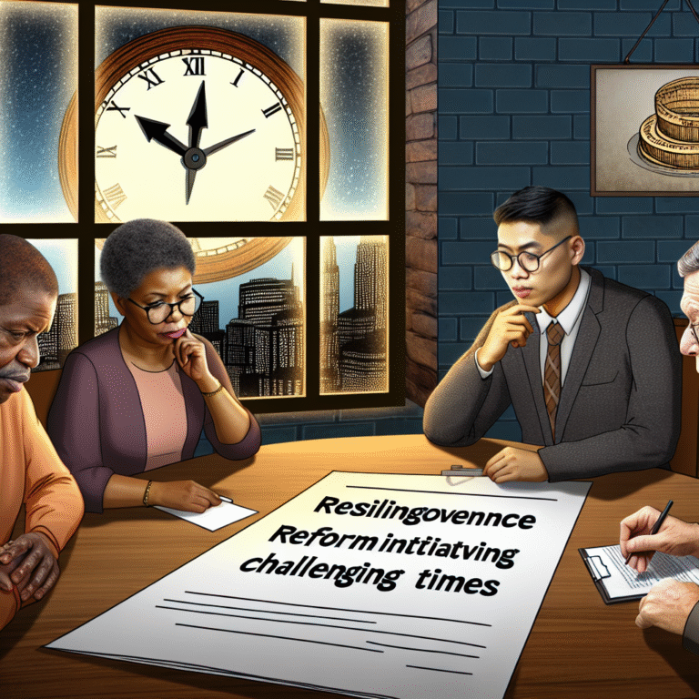 Safe governance in troubled times and major reform plans
Resilient Governance Strategies and Reform Initiatives in Challenging Times