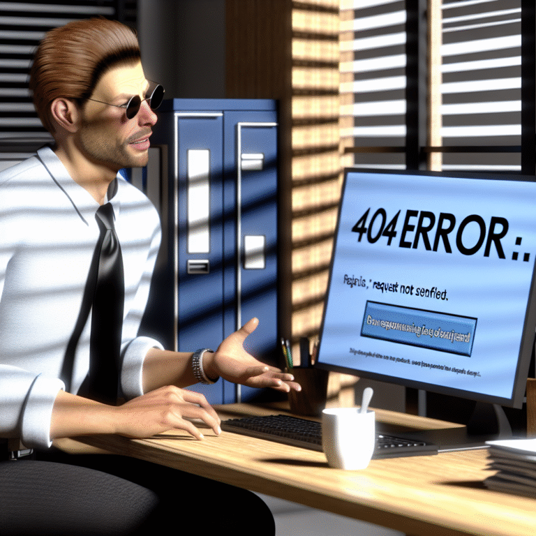 Understanding the 404 Error: Request Not Satisfied