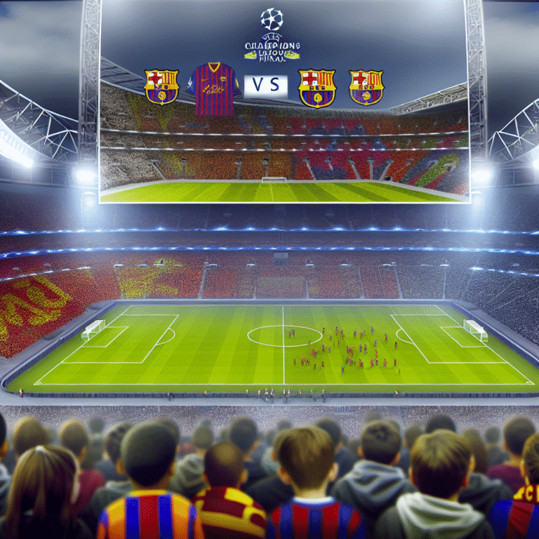 Wembley vs. Camp Nou: Clash for Champions League Final