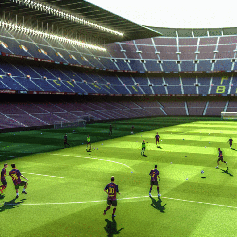 Barcelona Returns to Camp Nou for First Training in 2 Years