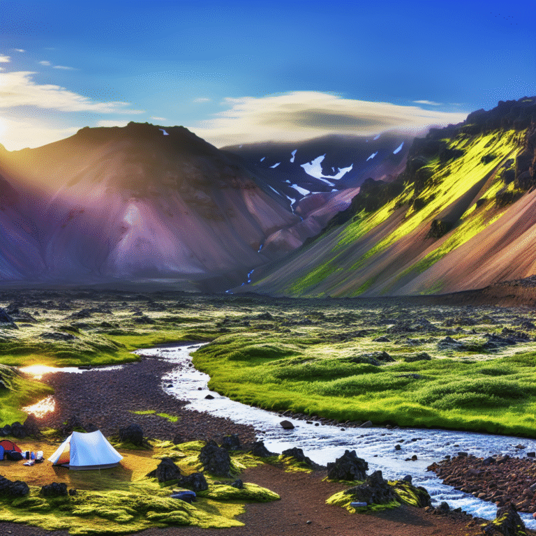 Experience the Breathtaking Beauty of Camping in Iceland Experience the Breathtaking Beauty of Camping in Iceland