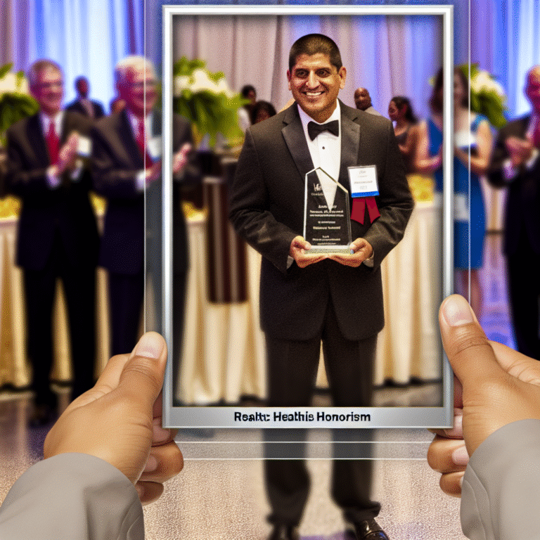 Health Honors: Celebrating an honorary award recipient