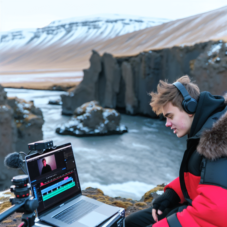 Justin Bieber Films New Video and Album in North Iceland