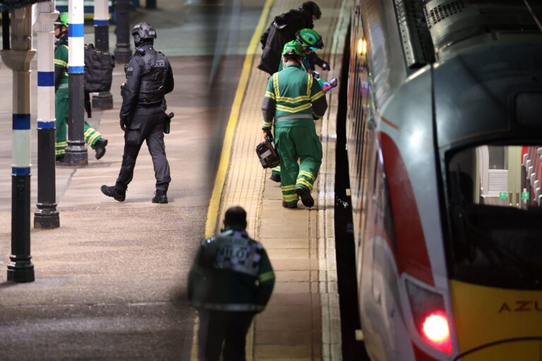 Knife Attack on Train in England Leaves Nine Injured, Two Arrested Knife Attack on Train in England Leaves Nine Injured, Two Arrested