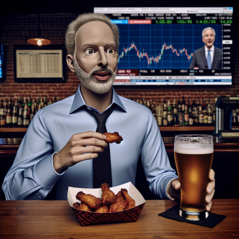 Nvidia CEO Enjoys Wings and Beer, Boosting Stock Market