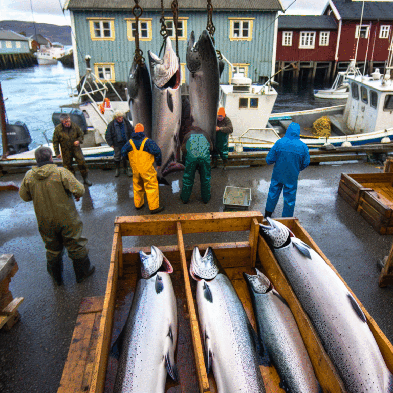 Record Salmon Fishing Prices in Alta, Norway
