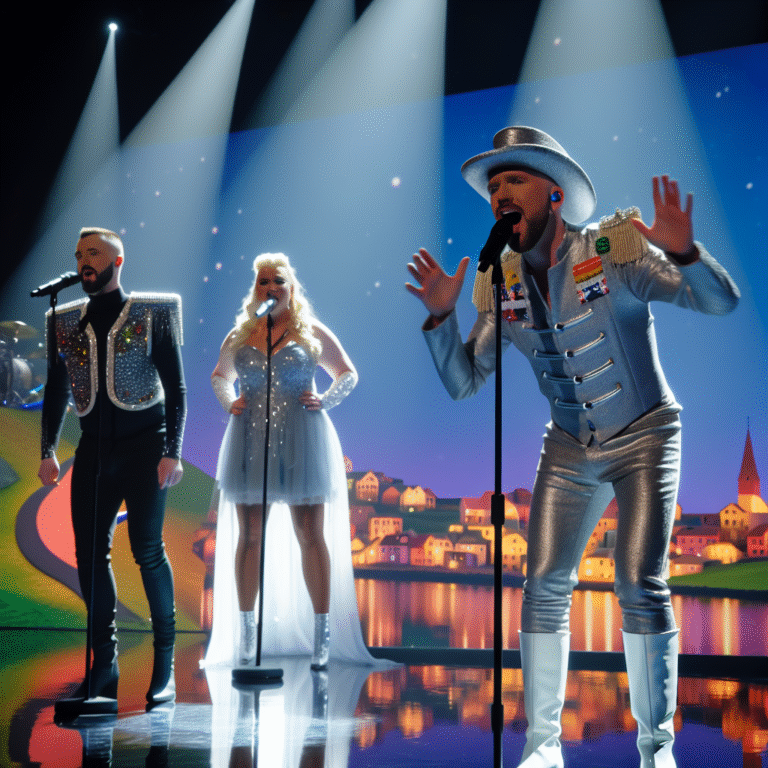UK Eurovision Acts Honor Húsavík with Stunning Performance