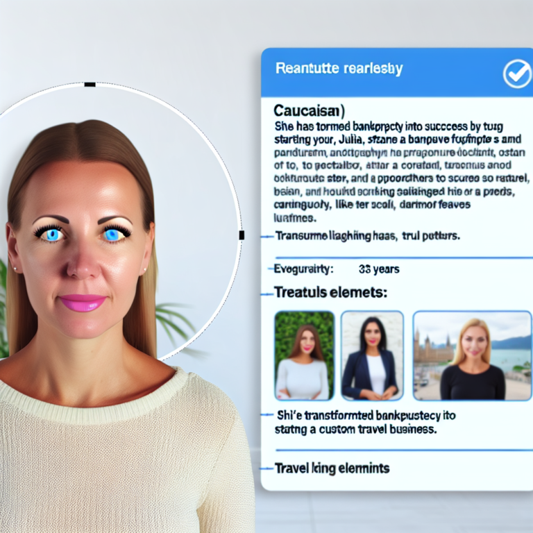 Julia (33) Turns Bankruptcy Into Success with Custom Travel