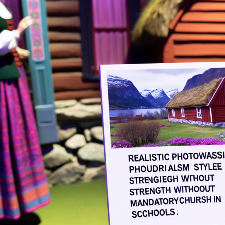 Norwegian Culture: Strong Without Mandatory Church in Schools