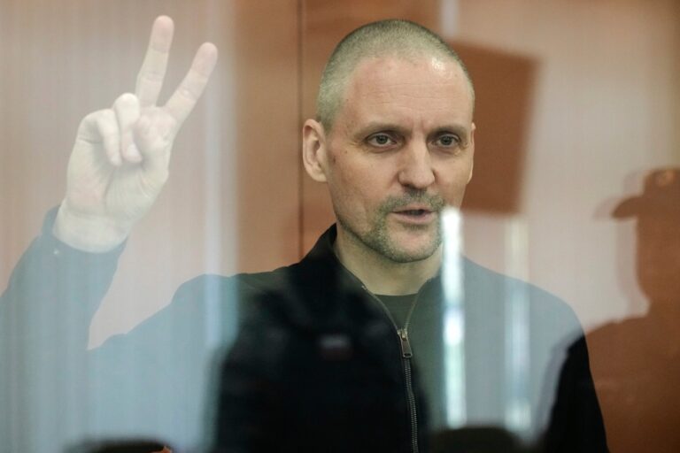 Putin Critic Sentenced to Six Years in Penal Colony