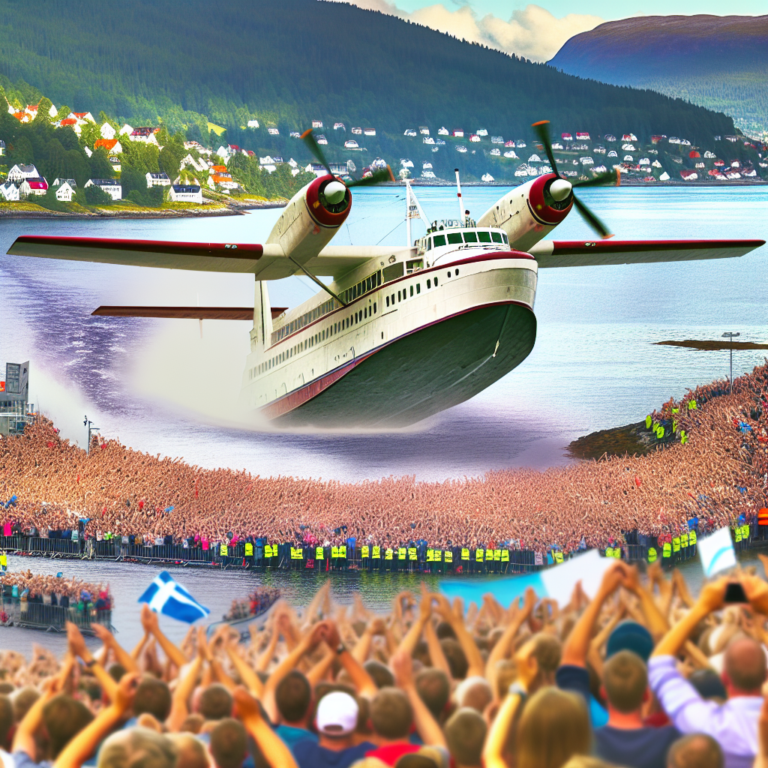 Trondheim’s Fjord Welcomes Back Flying Ferry After 55 Years Trondheim's Fjord Welcomes Back Flying Ferry After 55 Years