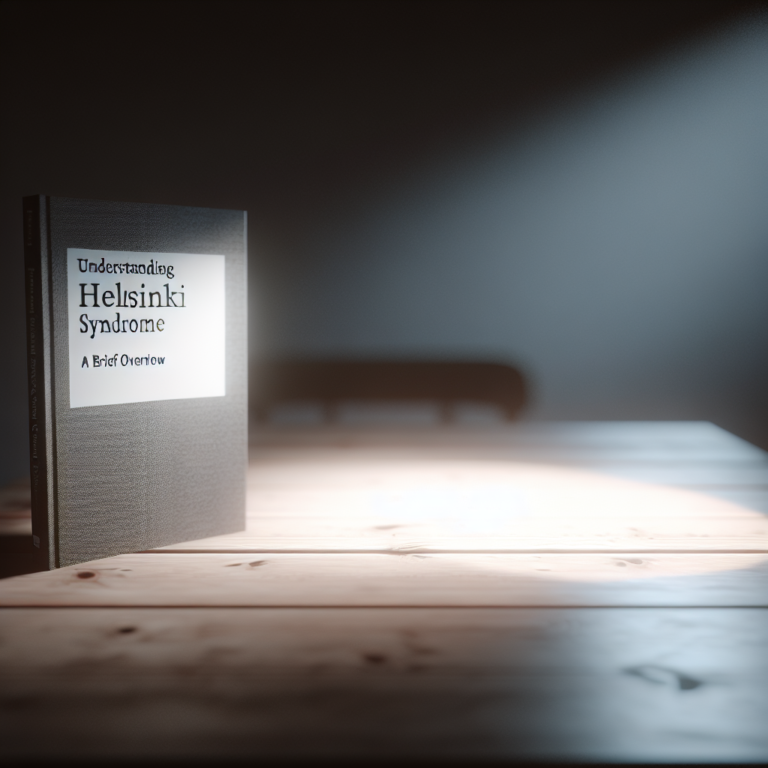 Understanding Helsinki Syndrome: A Brief Overview