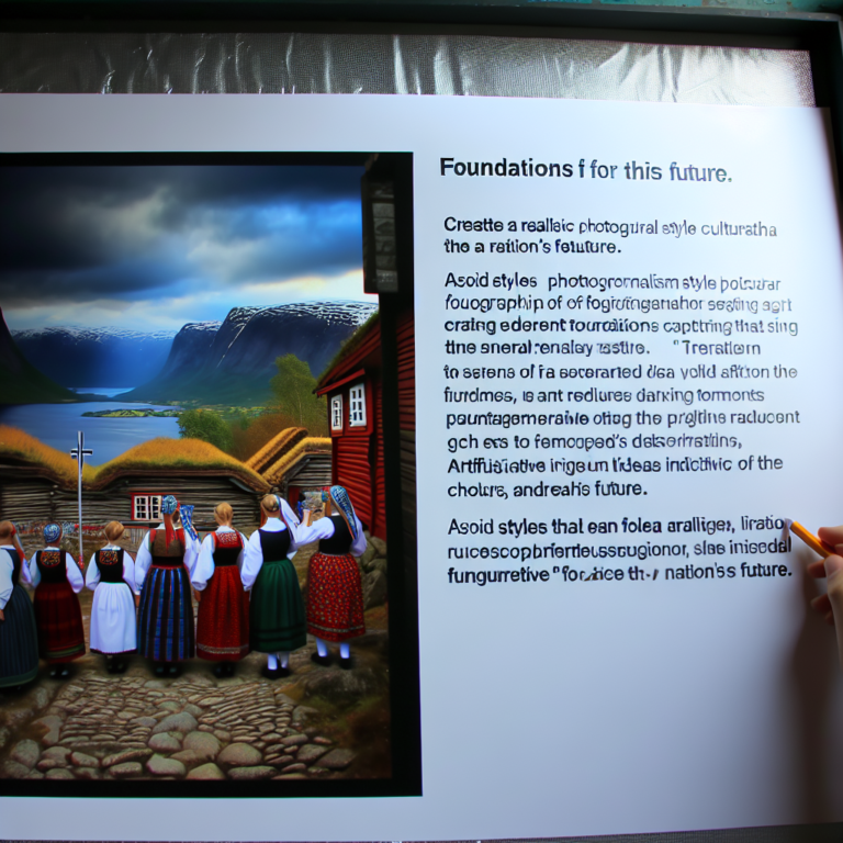 Norwegian Culture: Foundations for the Nation's Future