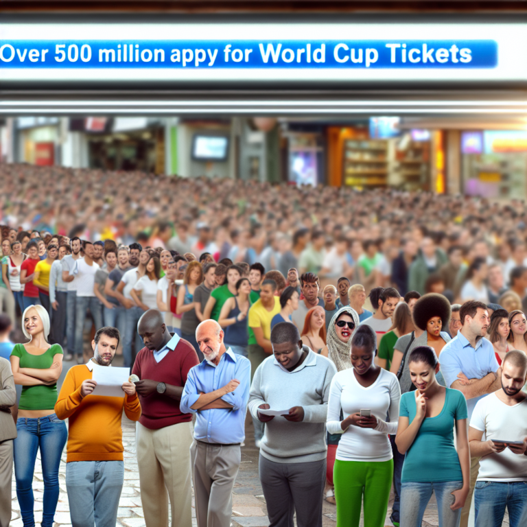 Over 500 Million Apply for World Cup Tickets - NRK Sport