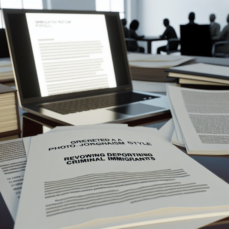 Proposal for Deporting Criminal Immigrants Under Review