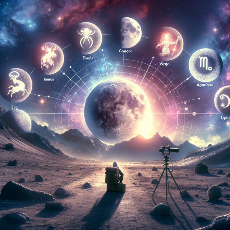 Discover Lunar Travel Destinations for Every Zodiac Sign