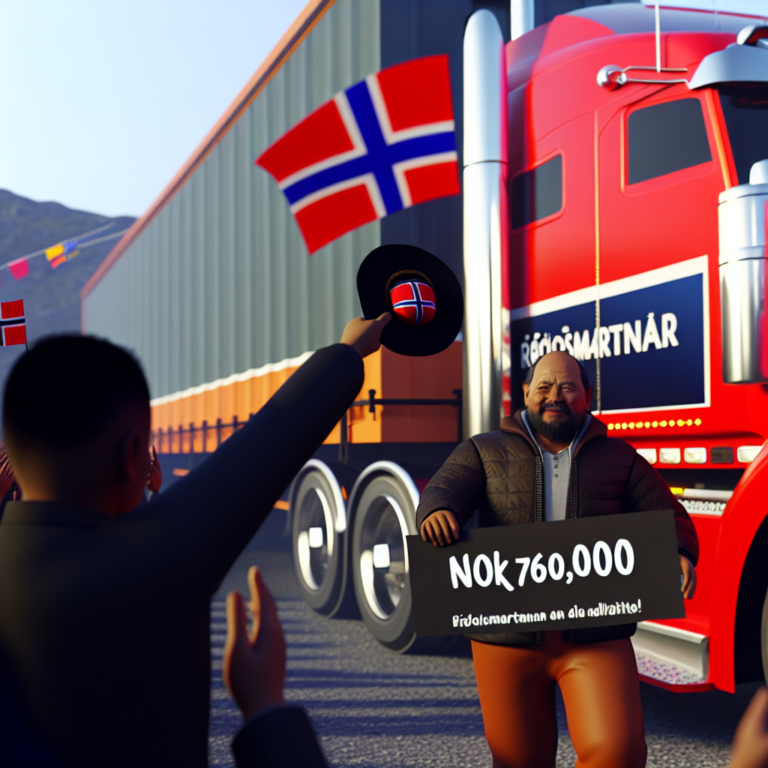 Rørosmartnan: NOK 770,000 to Boost Truck Driver Culture