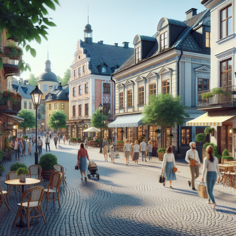 Top Swedish Towns with Charming Main Streets Top Swedish Towns with Charming Main Streets