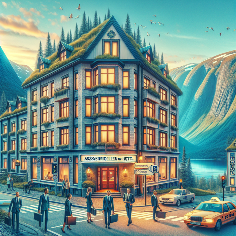 Aksjemollen Hotel: Visuals & Business Travel in Lillehammer