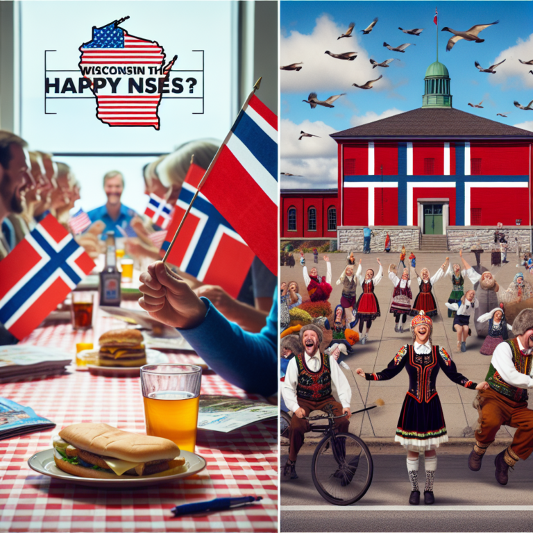 Is Wisconsin the Happiest State? Discover Norway’s Influence