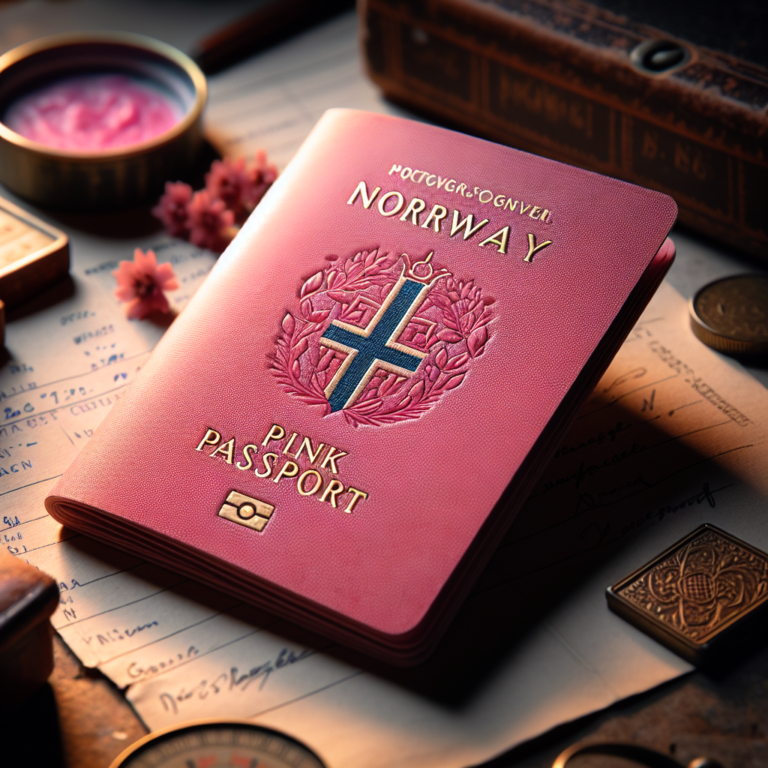 Norway's Iconic Pink Passport: A Brief History