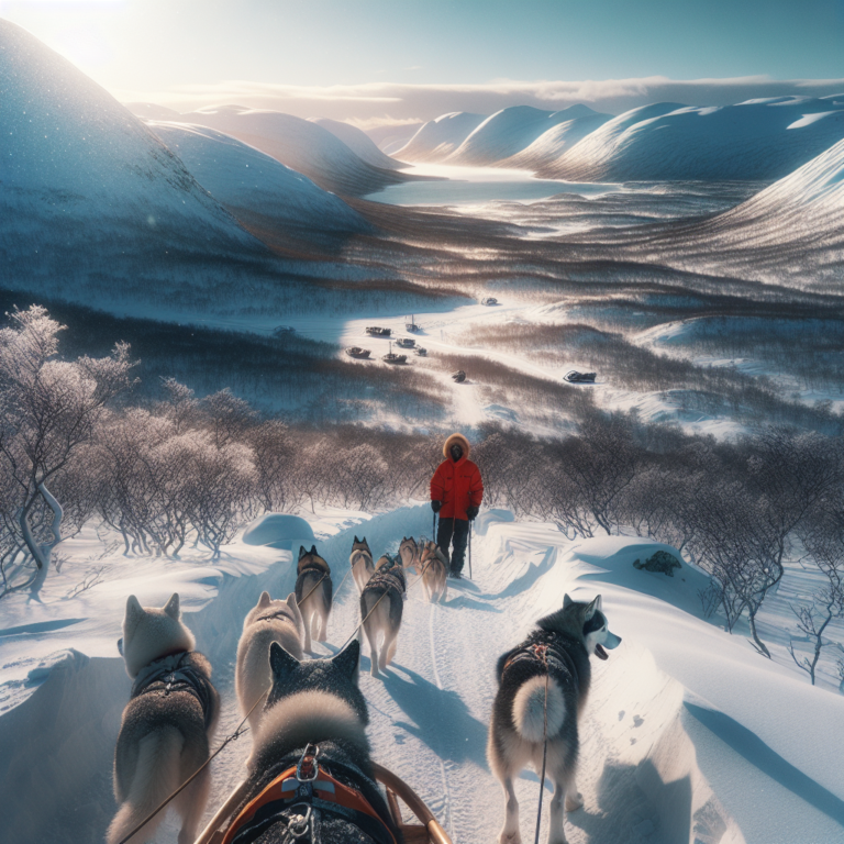 Thrilling Adventure in Husky Territory, Northern Norway