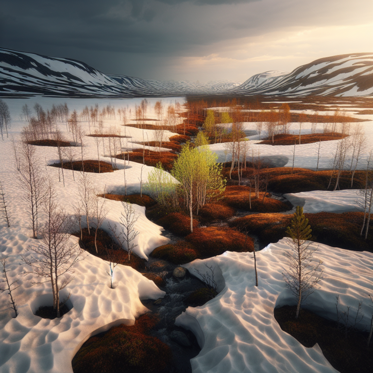 Winter's Final Breath: Discovering Finnmark's Seasonal Shift