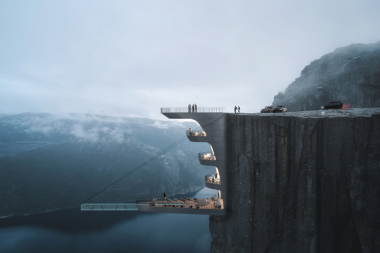 Revolutionary Cliffside Hotel Opens in Norway